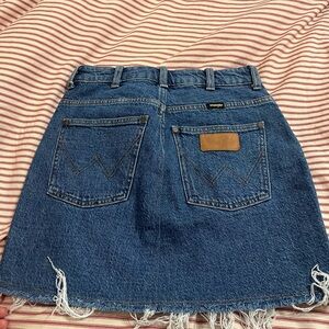 Wrangler skirt.